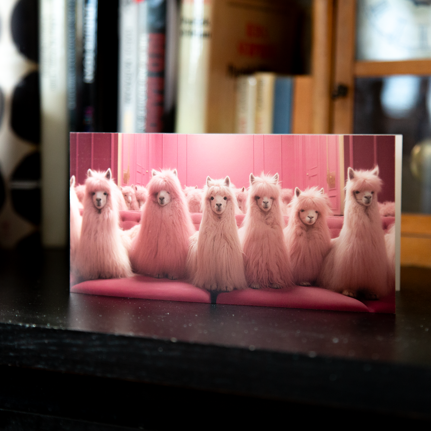 Pink llamas pyjama party